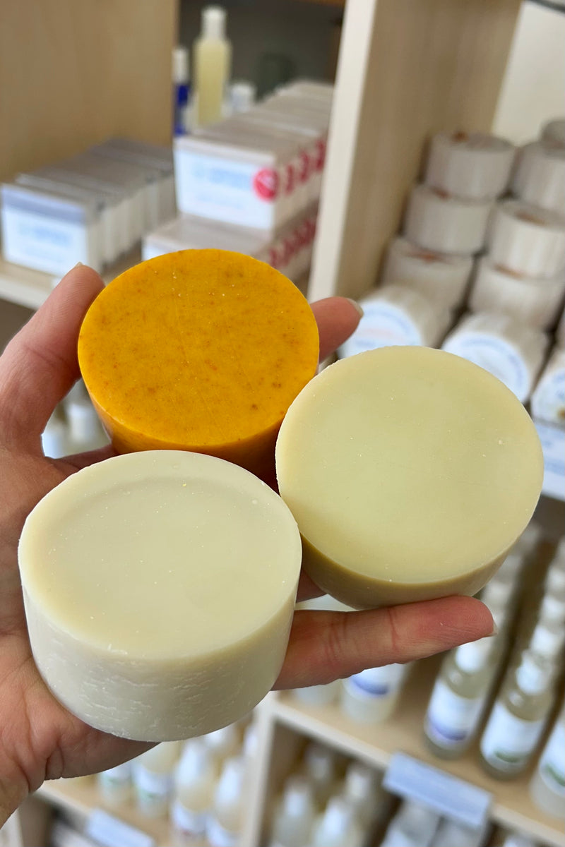 *SOAP SECONDS* Under-scented round soap bars 100g