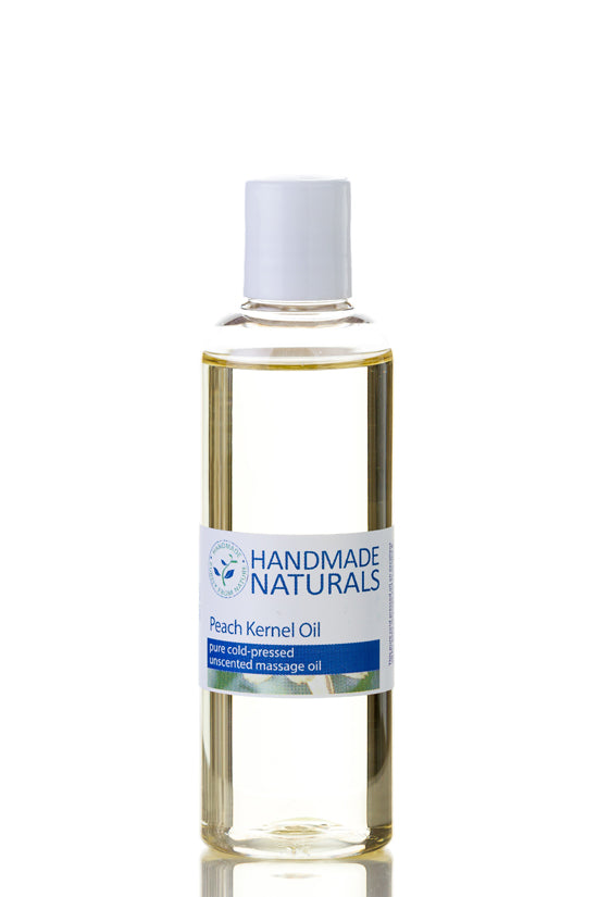 Pure Cold Pressed PEACH KERNEL OIL for Massage (Prunus Persica) 125 ML