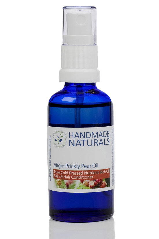 Cold Pressed VIRGIN PRICKLY PEAR OIL - Superior Nutrient Rich Oil for Dry/Brittle/Frizzy Hair - 50 ML