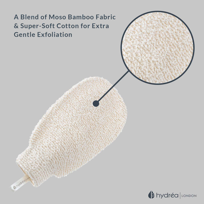 BAMBOO EXFOLIATING MITT - Naturally Anti-Bacterial, HypoAllergenic & Eco-Friendly