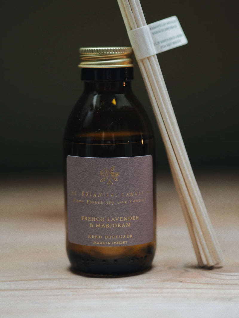 Reed Diffuser 100ml with Presentation Box - FRENCH LAVENDER & MARJORAM ...