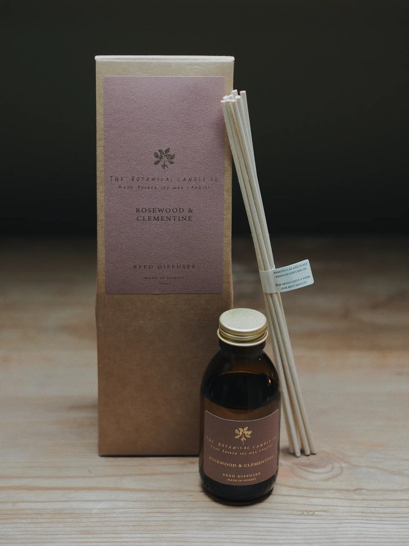 Reed Diffuser 100ml with Presentation Box - ROSEWOOD & CLEMENTINE - Es ...