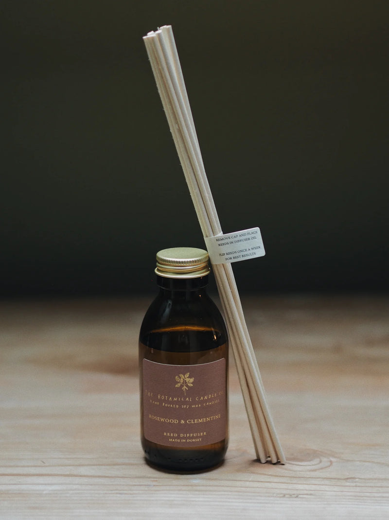 Reed Diffuser 100ml with Presentation Box - ROSEWOOD & CLEMENTINE - Es ...