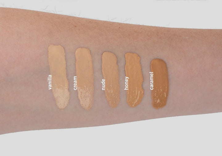 Natural Creamy LIQUID FOUNDATION with Shea Butter & Sweet Almond