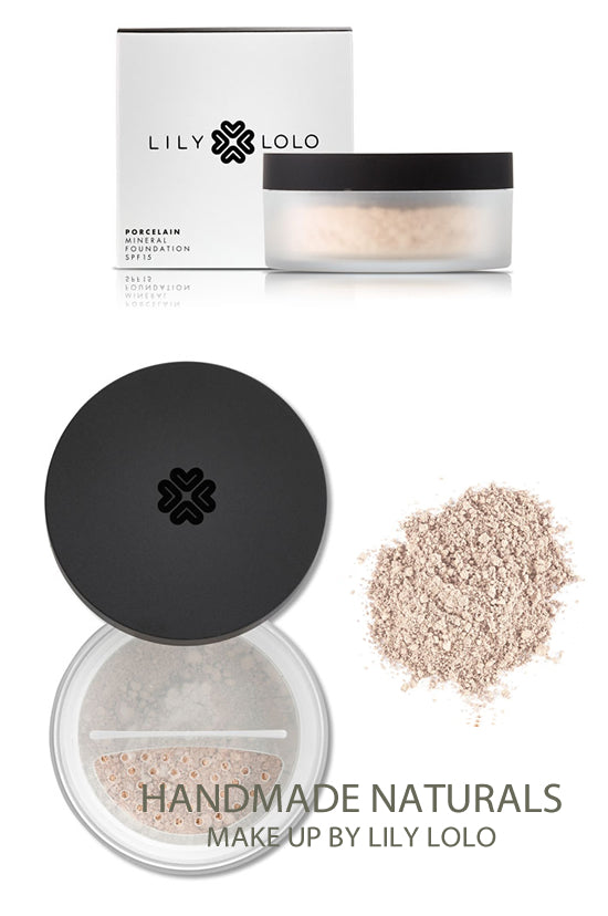 MINERAL FOUNDATION POWDER with SPF 15 by Lily Lolo *PORCELAIN*