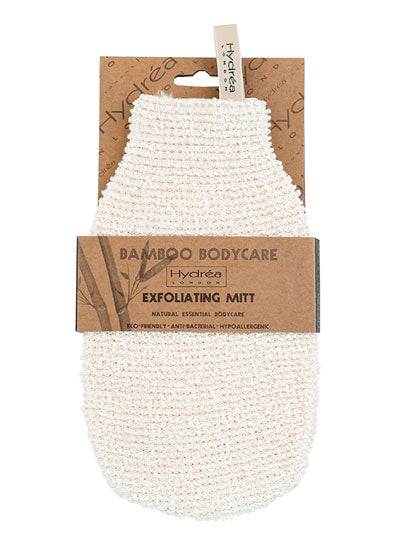 BAMBOO EXFOLIATING MITT - Naturally Anti-Bacterial, HypoAllergenic & Eco-Friendly