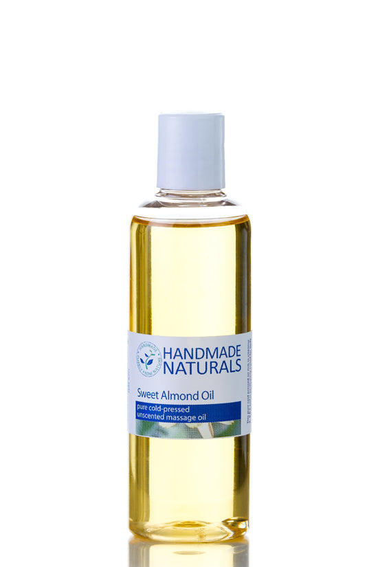 Pure Cold Pressed SWEET ALMOND OIL for Massage (Prunus Dulcis) 125 ML