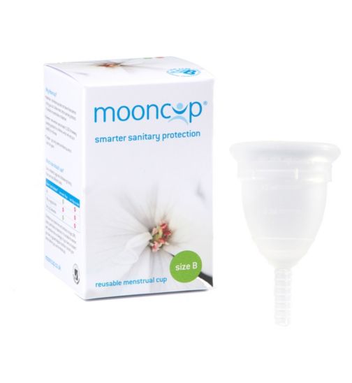 MOONCUP - eco-friendly reusable menstrual cup - SIZE B (under 30 & no vaginal birth)