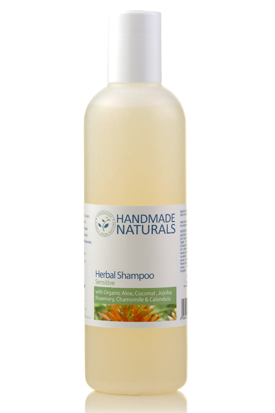 Natural HERBAL SLS FREE SHAMPOO with Chamomile, Calendula & Aloe Vera - Sensitive - 250 ML