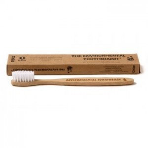 Environmental Bamboo Toothbrush - Child - 100% Biodegradable & Sustainable (handle only), Vegan friendly