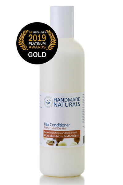 Organic ALOE, MURUMURU & MACADAMIA CONDITIONER for Frizzy/Curly & Dry Hair - 250 ML (THE JANEY LOVES 2019 PLATINUM AWARDS GOLD WINNER)