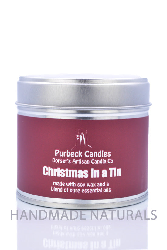 Soy Wax & Essential oil blend CANDLE (200 ml) *CHRISTMAS IN A TIN*