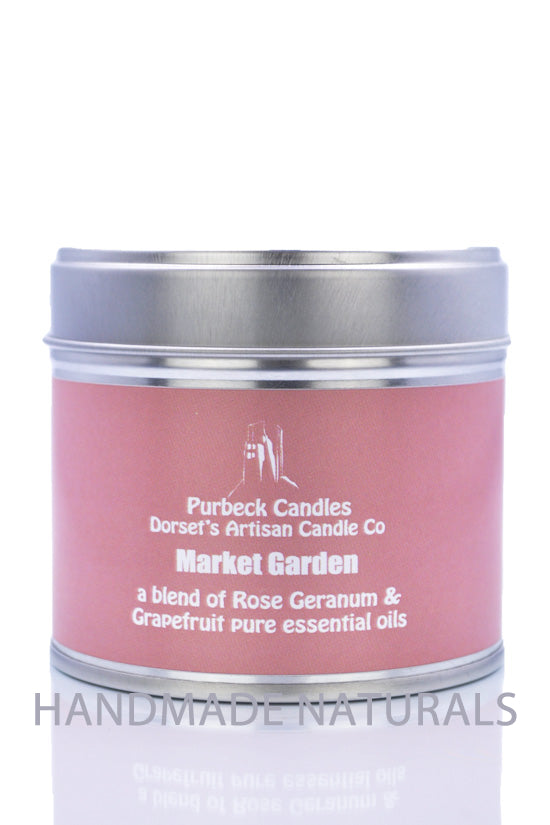 Soy Wax & Essential Oil blend CANDLE (200 ml) *MARKET GARDEN*