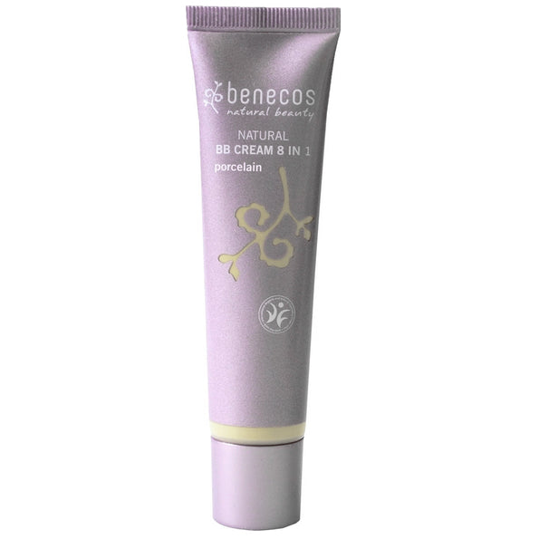 Natural 8-in-1 BB Cream with Shea Butter, Jojoba, Acai & Pomegranate by Benecos *PORCELAIN*