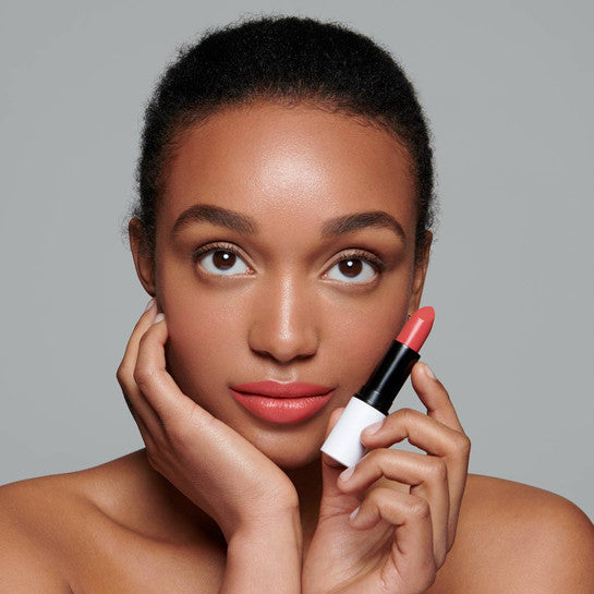 tiger lily coral lipstick VEGAN LIPSTICK with Argan, Safflower & Castor oil by Lily Lolo